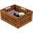 7" Grate™ Teak Storage Solid Wood Bin-90630956-90630955