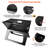 IMounTEK 17'' W Small BBQ Grill Portable Charcoal Grill  Foldable for Outdoor