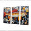 «Red and Orange», ensemble d'impressions murales arctiques-107195460-107195465