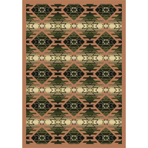 Tapis de cactus Whimsy Southwestern, Rectangle 3 pi 10 po x 5 pi 4 po