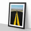 Horizon of Nevada in Abstract - Picture Frame Graphic Art Print-55763597-55763603