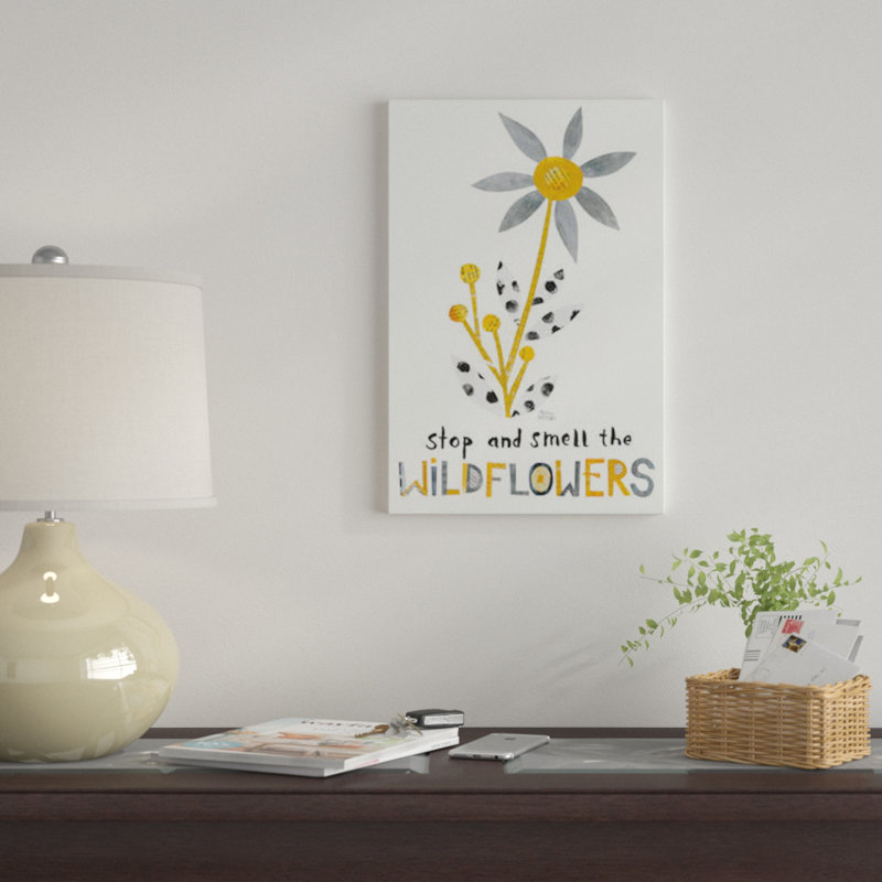 « fleuri boldly iii », impression sur toile tendue, H 40 po x l 26 po x P 1,5 po, Pas de tapis, Toile tendue