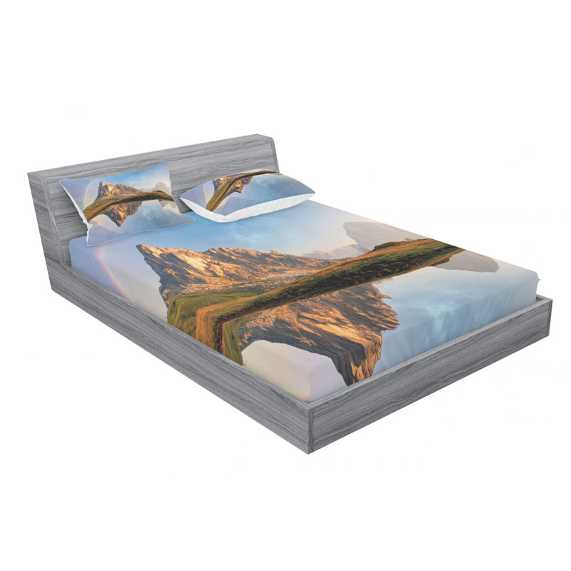Microfiber Sheet Set, Full Sheet Set with Fitted Sheet