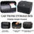 Portable Pu Leather Trunk Storage Box，Storage Bins With Lids