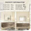 Meuble-lavabo sur pied simple avec surface solide-930536776