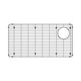 Stainless Steel Sink Grid for Formera 33" Super Single Sink
