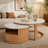 Round Nesting Coffee Table