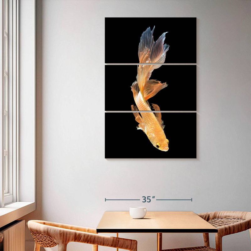 Brampt Betta Fish Dive, 65" H x 42" W