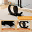 7-Piece Glass Top Dining Table Sets-2087355606