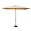 Parasol de patio rectangulaire avec manivelle (base non incluse)-910863205