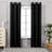 Deconovo Silver Diamond Pattern Curtain Pair-78279292-102030601