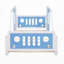Lit plateforme classique avec roulettes en forme de voiture-1601097988-1601097989