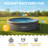 Funsicle 15' x 36" QuickSet Inflatable Ring Top Outdoor Above Ground Pool w/Pump-129631622-129631621
