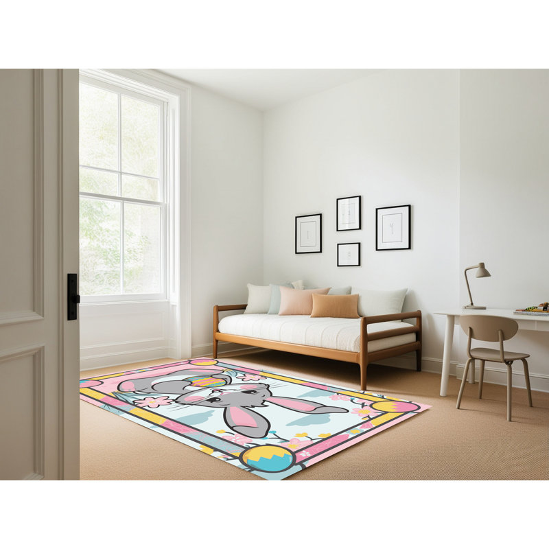 Tapis de vacances de Pâques The Holiday Aisle®, Rectangle 4pi x 6 pi