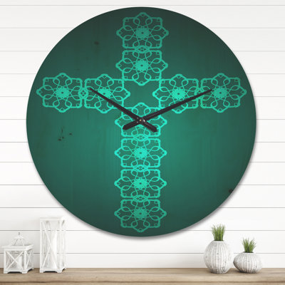 Horloge murale Turquoise