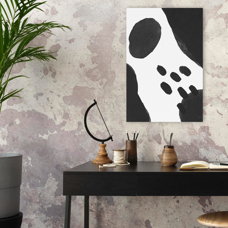 Contemporain et moderne abstrait Tidepool II, H 24 po x l 16 po