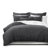 Gray Microfiber Comforter Set-63928059