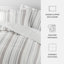 Ensemble d'édredon en duvet synthétique toutes saisons Dune-741395092