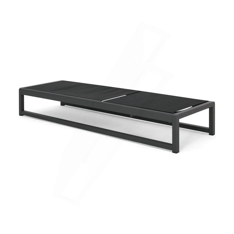 CHAISE MODESTA, Noir/gris