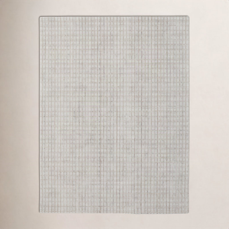 Kalise Bella Hand Tufted Wool Siba Rug, Rectangle 3' x 5', Beige