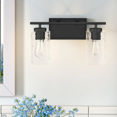 Meridian 2-Light Kenilworth in Matte Black