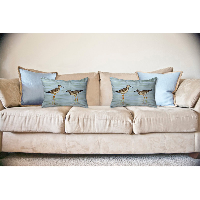 Outdoor Reversible Throw Pillow, 11" x 14"