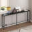 78.7" Narrow Console Table with Power Outlet Behind Couch for Entryway-1467363771