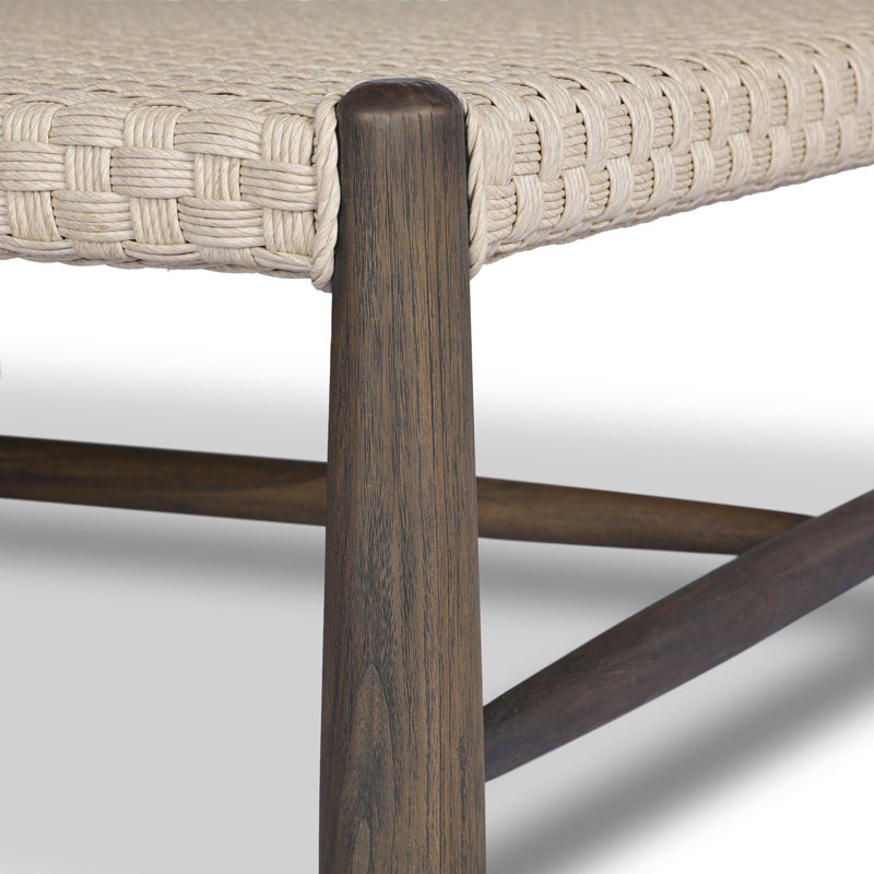 Savio Outdoor Coffee Table, Vintage White