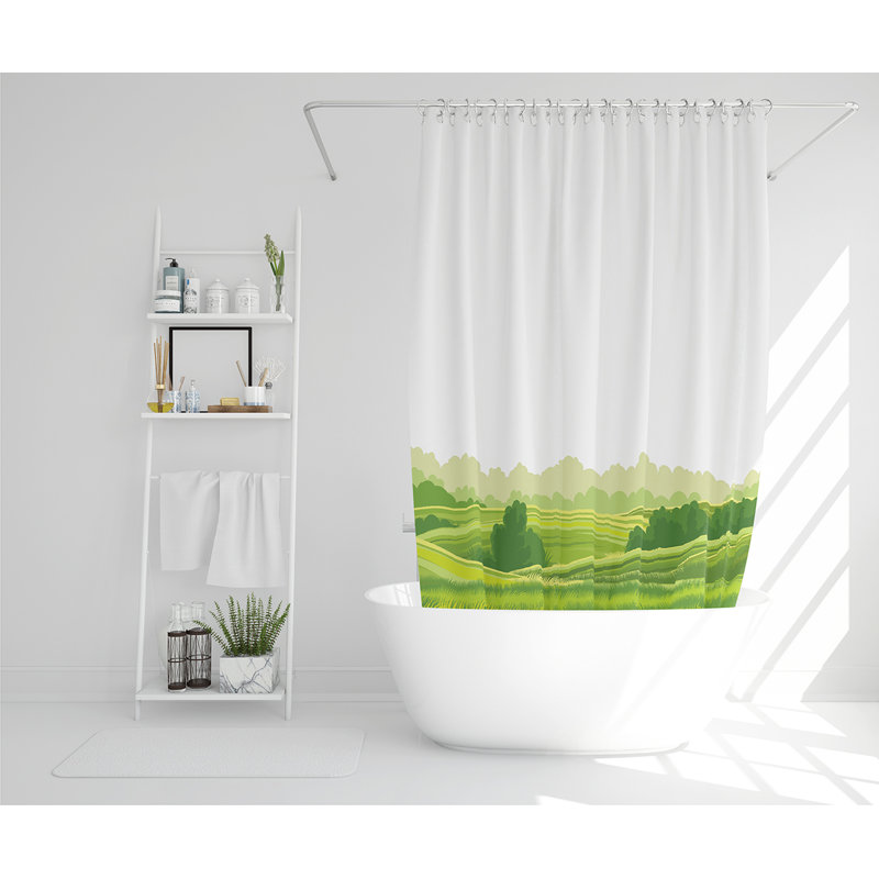 Eljay Polyester Shower Curtain