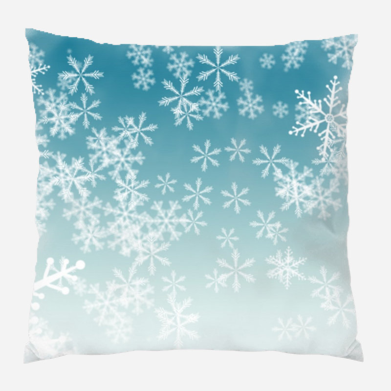  Coussin décoratif intérieur / extérieur Snowflake