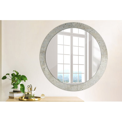 Huldar Glass Flat Wall Mirror