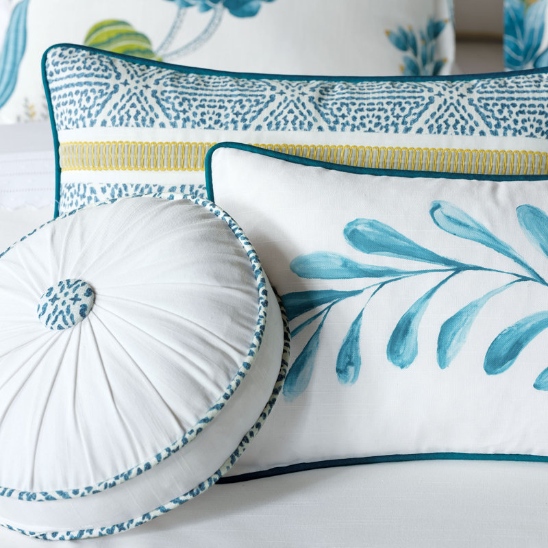 Clementine Circular Pillow Cover & Insert