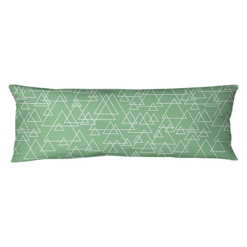 Valerton Polyester Pillow, Green Polyester, Valerton