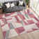 Machine Washable Indoor/Outdoor Bingel ACN2327 Geometric Rug