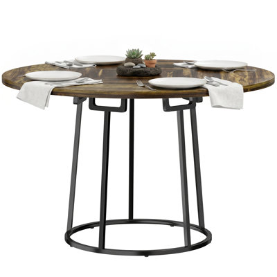 Dining Table with Steel Base