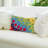 Geometric Outdoor Reversible Throw Pillow