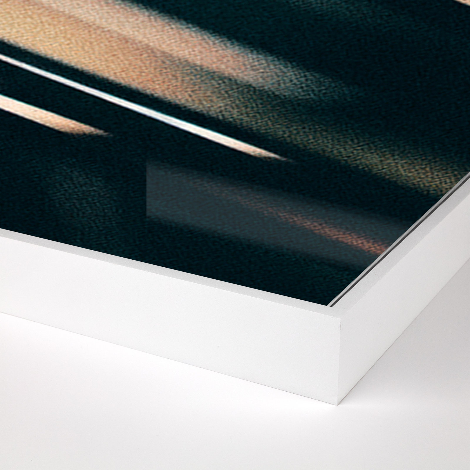 Marine II by Coup D'Esprit, White, 48" H x 36" W x 2" D