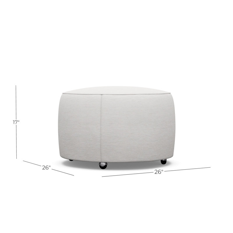 Bruno Round Ottoman, 8786-70