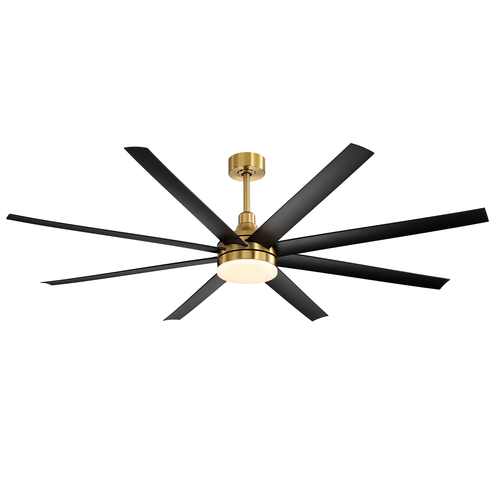 Mercer41 Jamii-Leigh 65 8 - Blade LED Standard Ceiling Fan with Remote  Control and Light Kit Included & Reviews