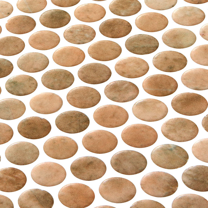 Spectrum Riad 3/4 Inch Penny Terracotta, Terracotta