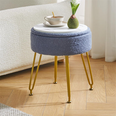Ahilan Metal Accent Stool