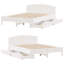 Middelburg Solid Wood Storage Bed-659005689