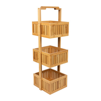 Larock Bamboo Shower Caddy