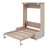 Queen Size Murphy Bed With Sofa And LED