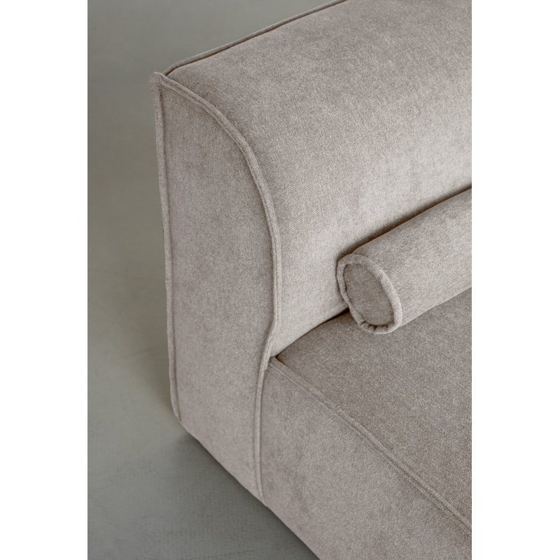 Flex Felix 2 Seater Sofa, Dark Beige, Right Hand Facing