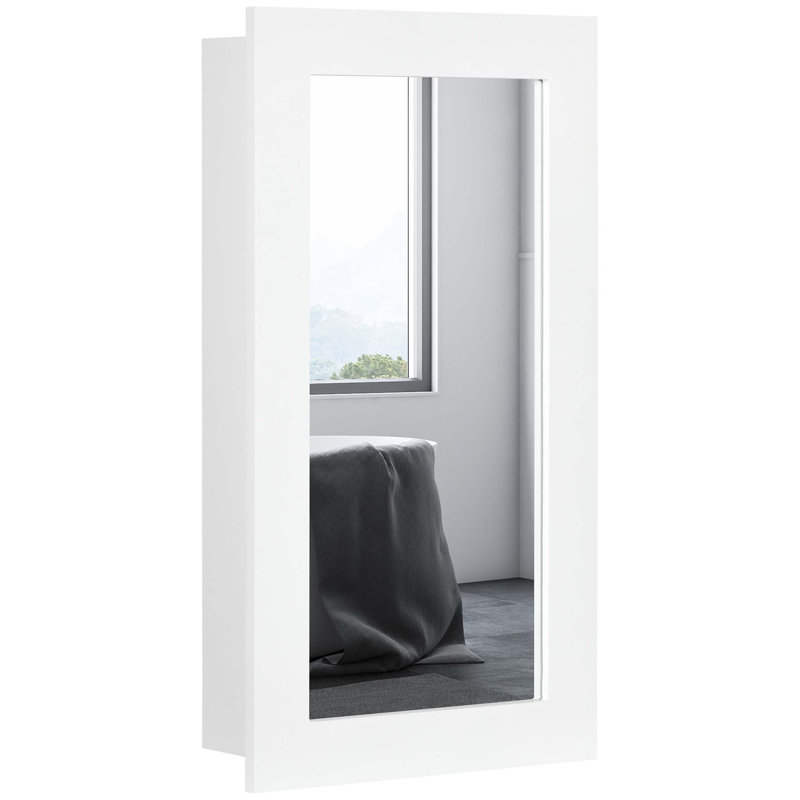 Armoire à pharmacie murale kleankin, blanc, miroir