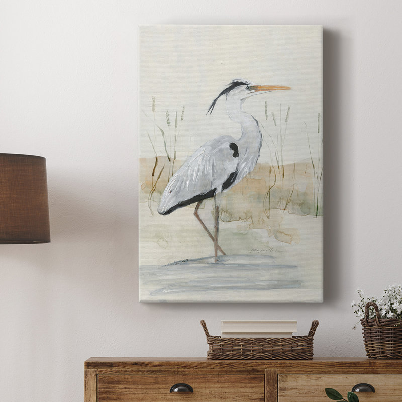 Héron I - Cavas enveloppés de galerie, H 36 po x l 24 po
