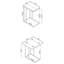 Table d'appoint à plateau à rallonge Mccollom-124651401-124651400