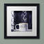 «Cafe Blue III» par Jadaya, impression encadrée-20094135-20094136