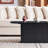 Wooden Rectangular Coffee Table with Solid Base-800982399